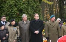 Ceremonia pogrzebowa płk. Zygmunta Łabędzkiego "Łosia"