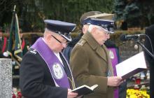 Ceremonia pogrzebowa płk. Zygmunta Łabędzkiego "Łosia"