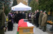 Ceremonia pogrzebowa płk. Zygmunta Łabędzkiego "Łosia"