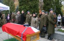 Ceremonia pogrzebowa płk. Zygmunta Łabędzkiego "Łosia"