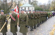 Ceremonia pogrzebowa płk. Zygmunta Łabędzkiego "Łosia"